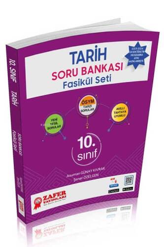 Zafer Yayınları 10. Sınıf Tarih Soru Bankası Fasikül Seti - 1