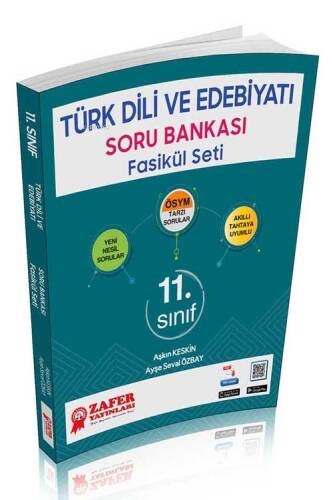 Zafer Yayınları 11. Sınıf Türk Dili Ve Edebiyatı Soru Bankası Fasikül Seti - 1