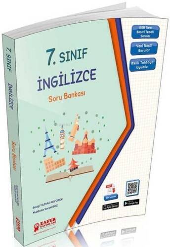 Zafer Yayınları 7. Sınıf İngilizce Soru Bankası - 1