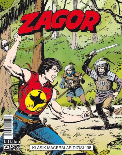 Zagor Klasik Maceralar Cilt 138;Sarı Gölgeler-Siyah Ayna-Gömülmüş Dehşet-Dehşet Dağları - 1