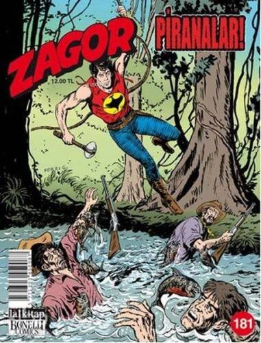 Zagor Sayı 181; Piranalar ! - 1