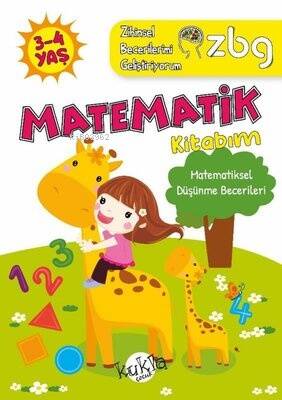 ZBG 3-4 Yaş Matematik Kitabım - Zihinsel Becerilerimi Geliştiriyorum - 1