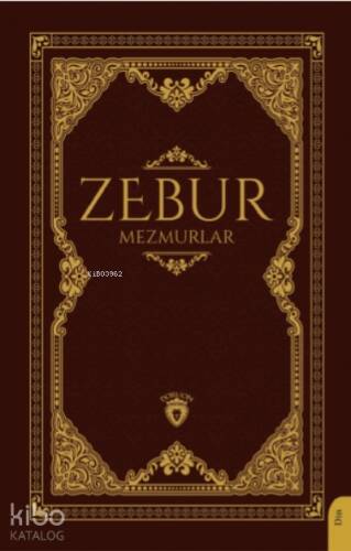 Zebur;Mezmurlar - 1