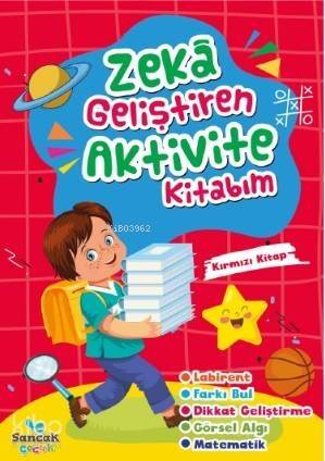 Zeka Geliştiren Aktvite Kitabım - Kırmızı Kitap - 1