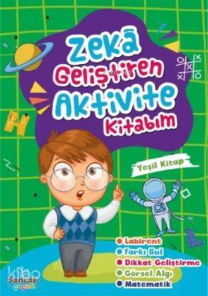 Zeka Geliştiren Aktvite Kitabım - Yeşil Kitap - 1