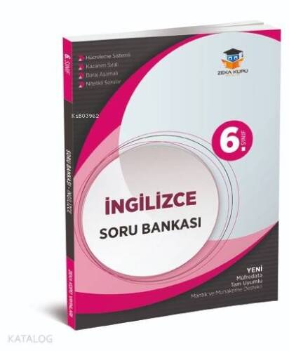 Zeka Küpü Yayınları 6. Sınıf İngilizce Soru Bankası Zeka Küpü - 1