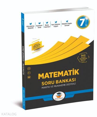 Zeka Küpü Yayınları 7. Sınıf Matematik Soru Bankası Zeka Küpü - 1