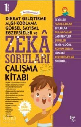 Zeka Soruları 1; Dikkat Geliştirme Algı - Kodlama - Görsel Sayısal Egzersizler - 1