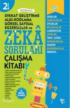 Zeka Soruları 2; Dikkat Geliştirme Algı - Kodlama - Görsel Sayısal Egzersizler - 1