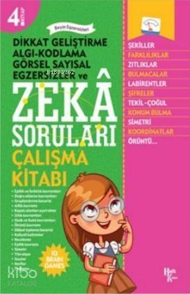 Zeka Soruları 4; Dikkat Geliştirme Algı - Kodlama - Görsel Sayısal Egzersizler - 1