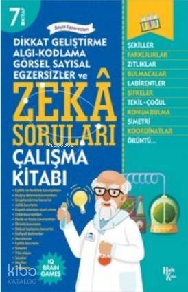 Zeka Soruları 7; Dikkat Geliştirme Algı - Kodlama - Görsel Sayısal Egzersizler - 1