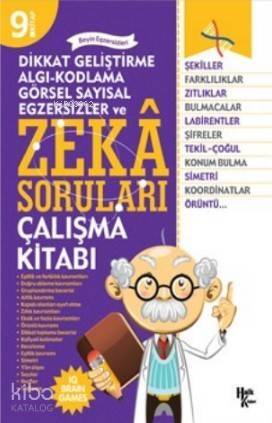 Zeka Soruları - 9; Dikkat Geliştirme Algı - Kodlama - Görsel Sayısal Egzersizler - 1