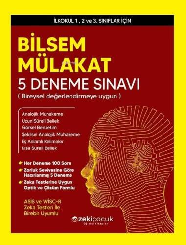 Zeki Çocuk Bilsem Mülakat 5 Deneme Sınavı - 1