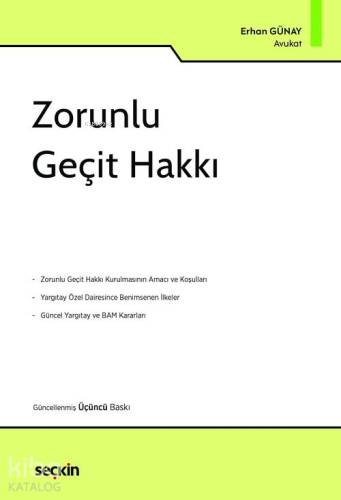 Zorunlu Geçit Hakkı - 1